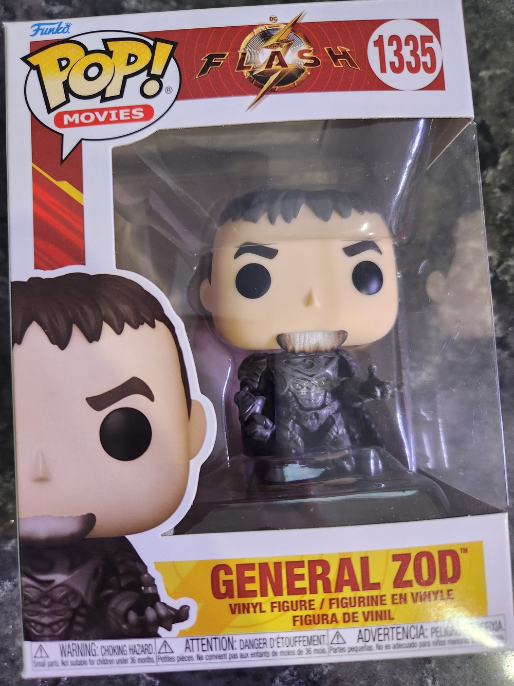 Funko Pop! Movies General Zod Vinyl Figure - Black, Gray, Tan